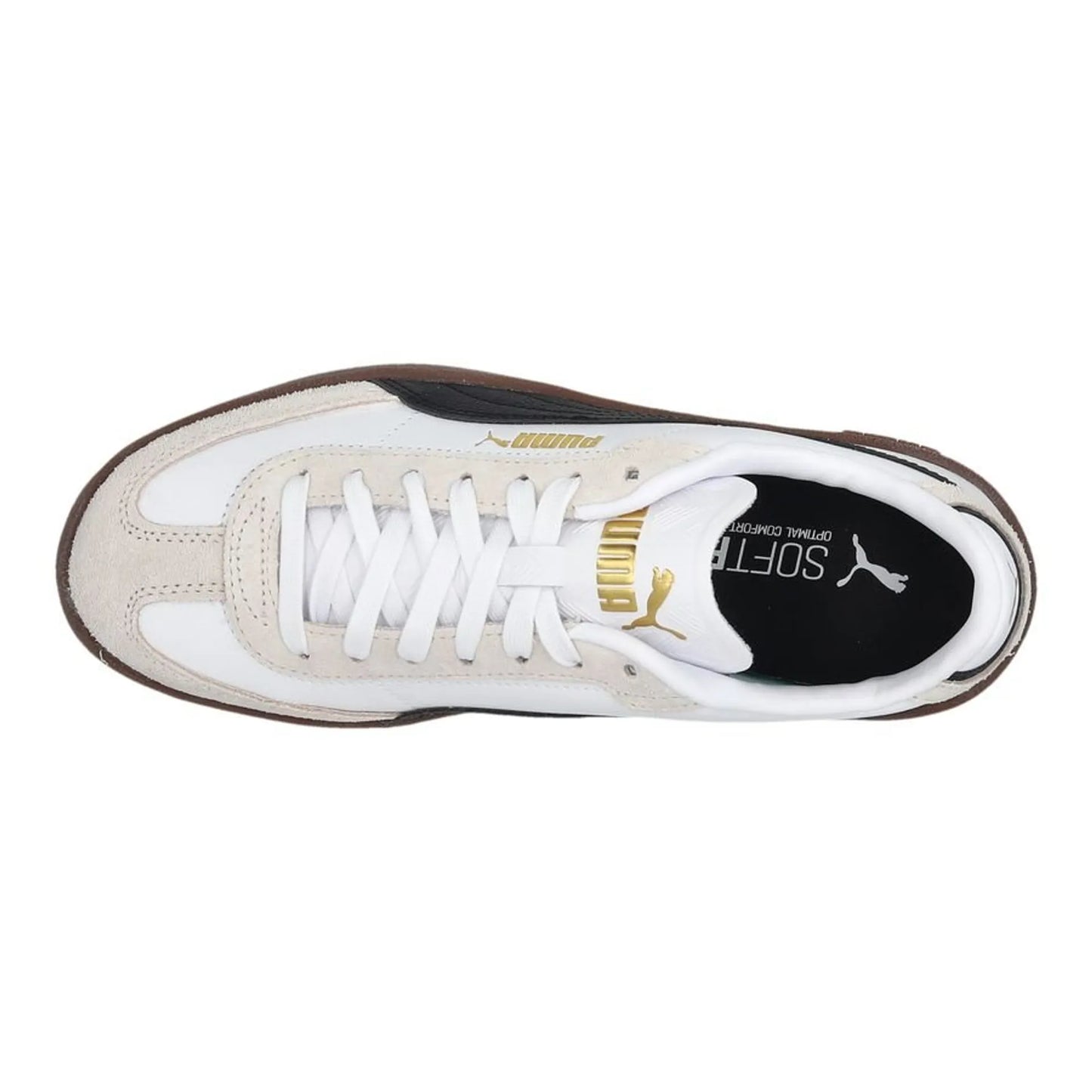 PM Club II Era – Baskets basses rétro en cuir et daim, semelle gum