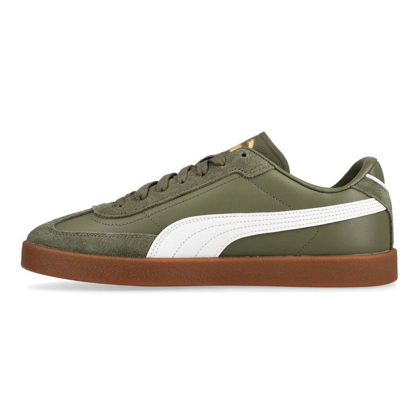 PM Club II Era – Baskets basses rétro en cuir et daim, semelle gum
