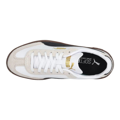PM Club II Era – Baskets basses rétro en cuir et daim, semelle gum