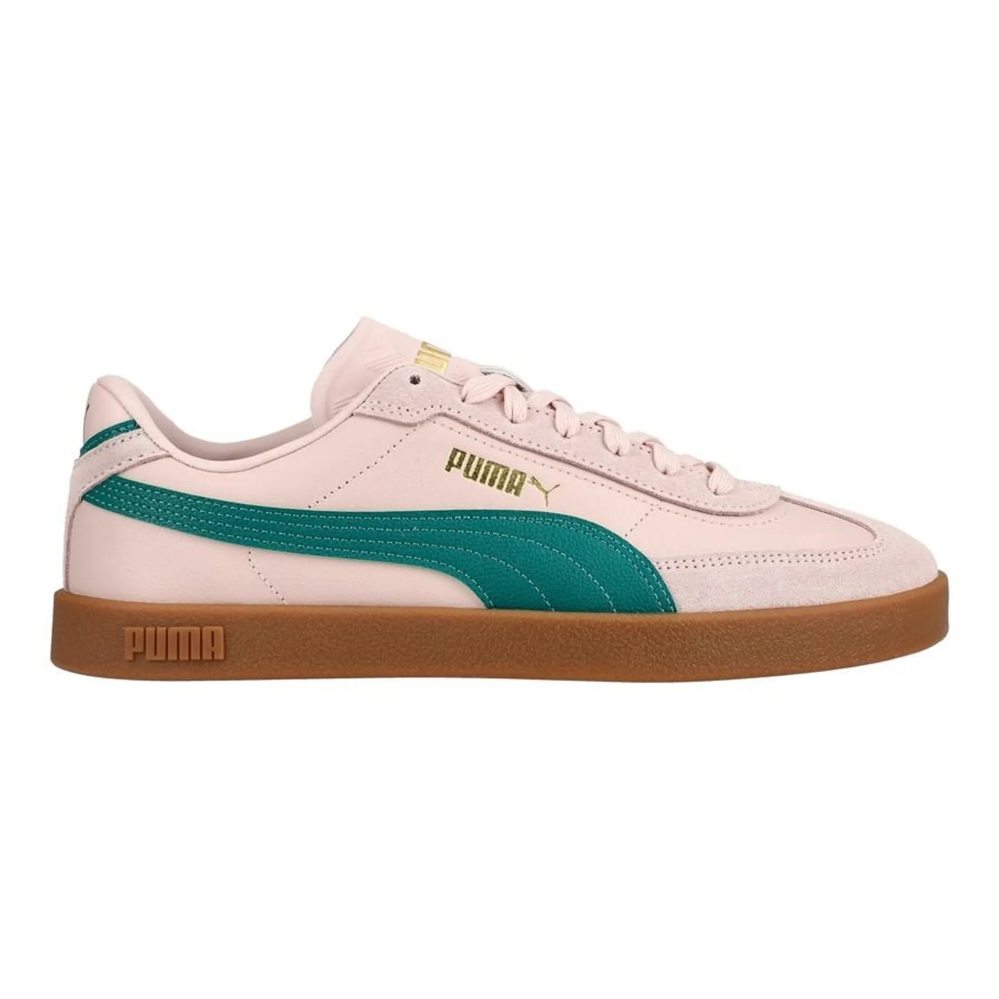 PM Club II Era – Baskets basses rétro en cuir et daim, semelle gum