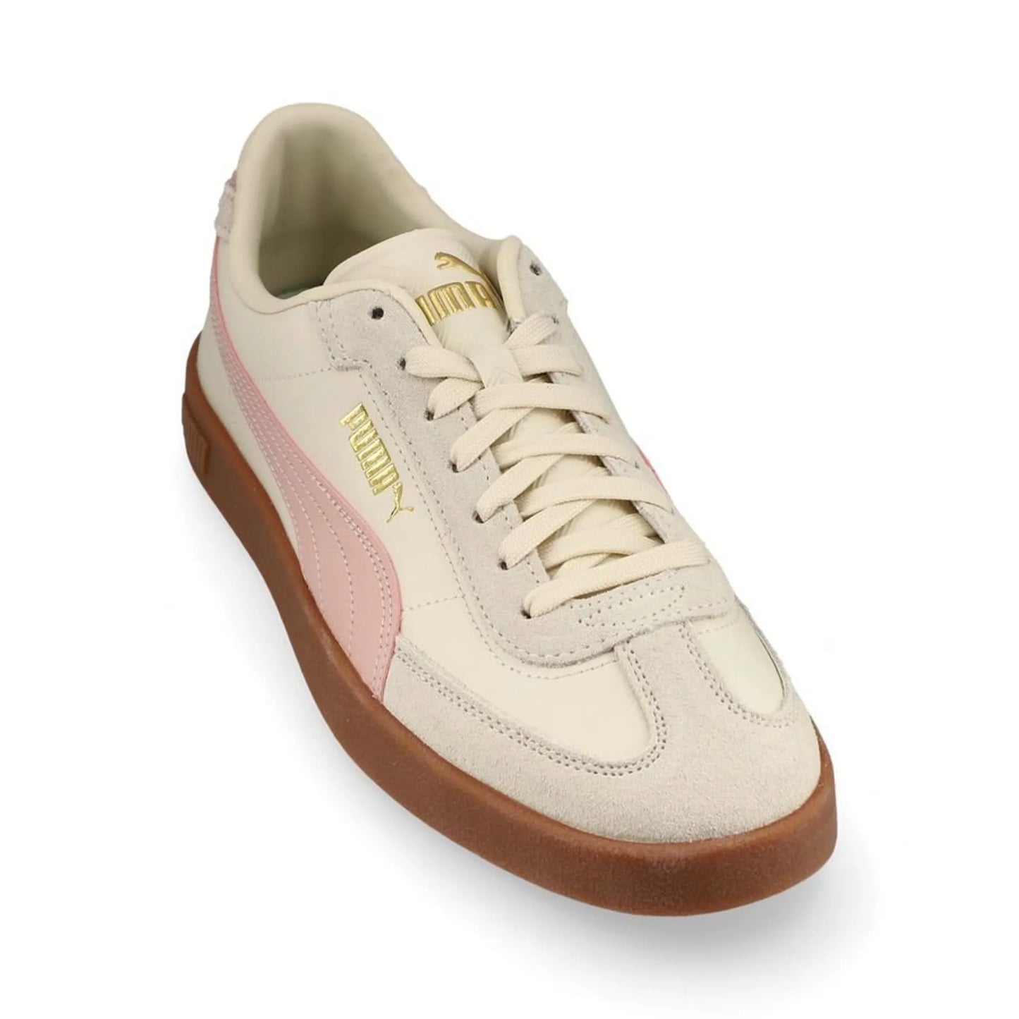 PM Club II Era – Baskets basses rétro en cuir et daim, semelle gum