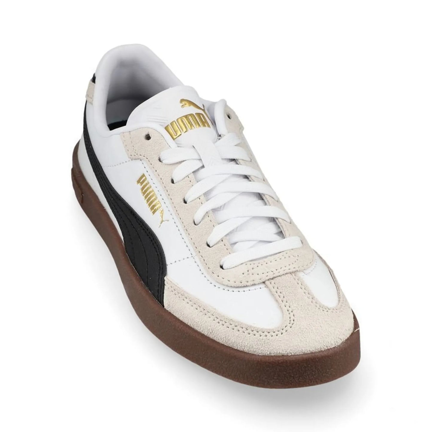 PM Club II Era – Baskets basses rétro en cuir et daim, semelle gum