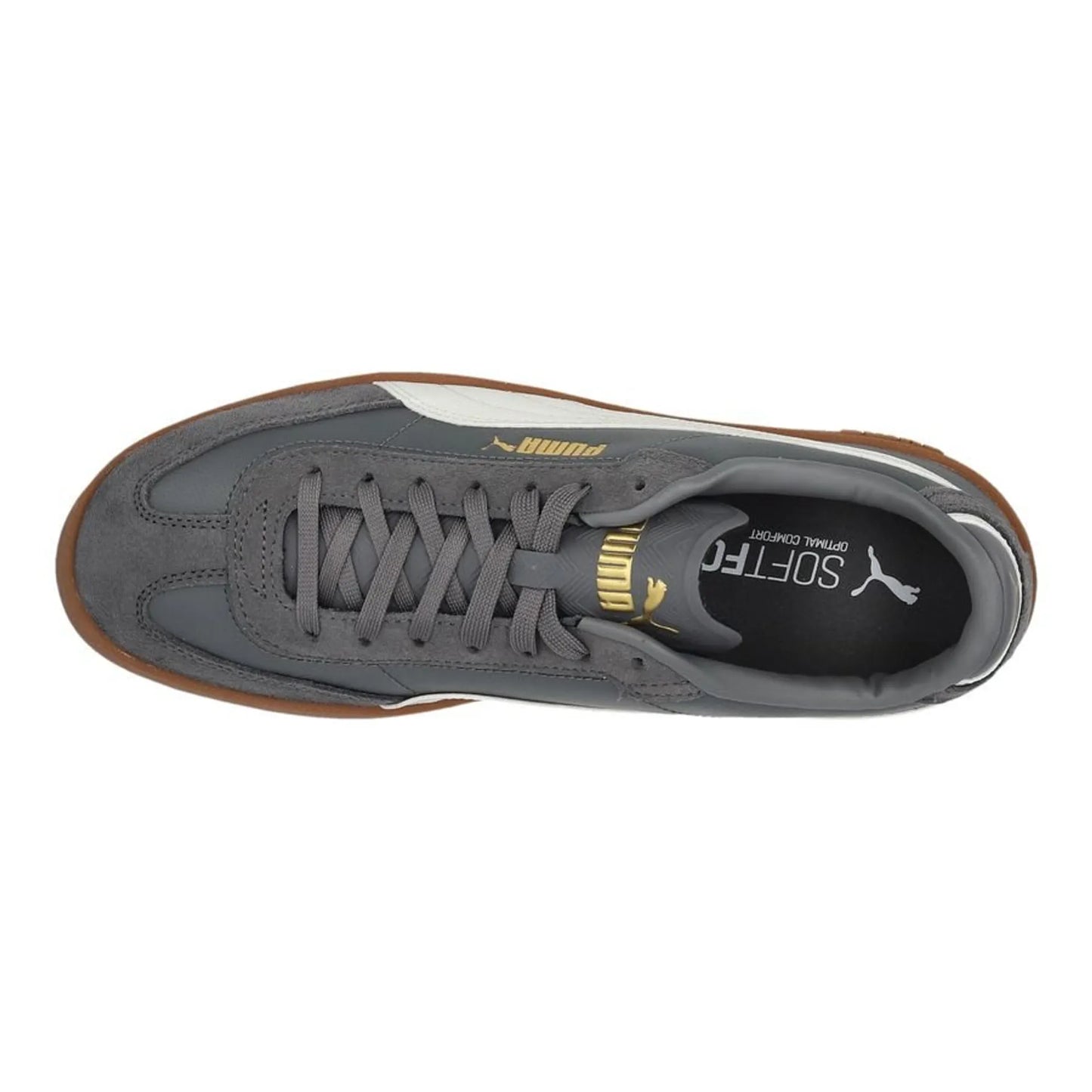 PM Club II Era – Baskets basses rétro en cuir et daim, semelle gum