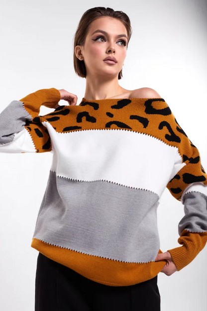 Léopard Chic | Pull Polaire