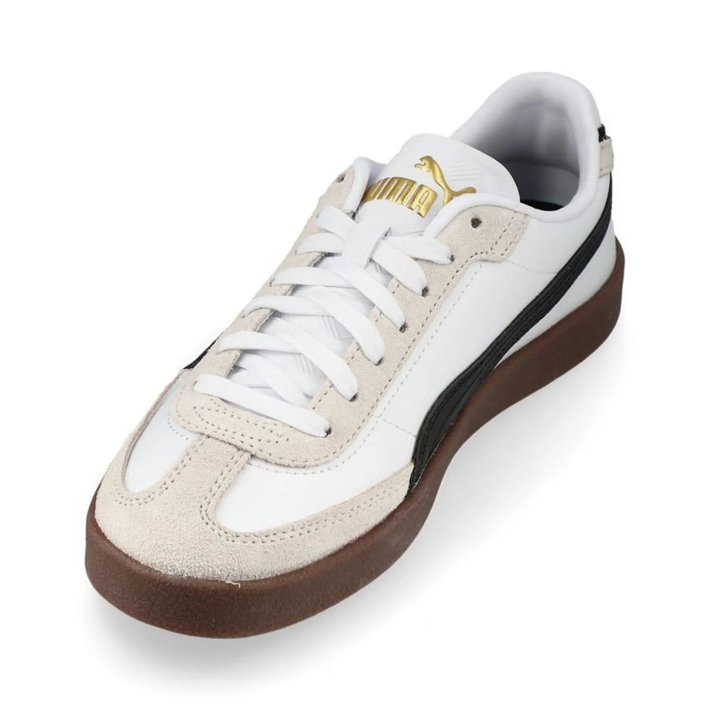 PM Club II Era – Baskets basses rétro en cuir et daim, semelle gum