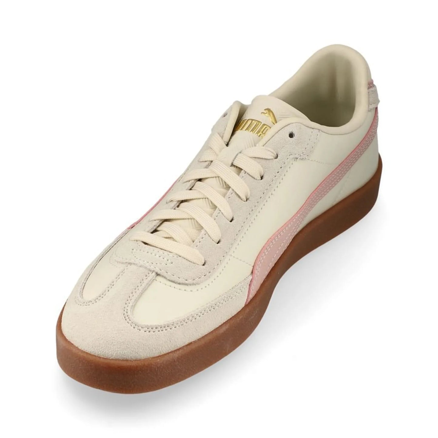PM Club II Era – Baskets basses rétro en cuir et daim, semelle gum
