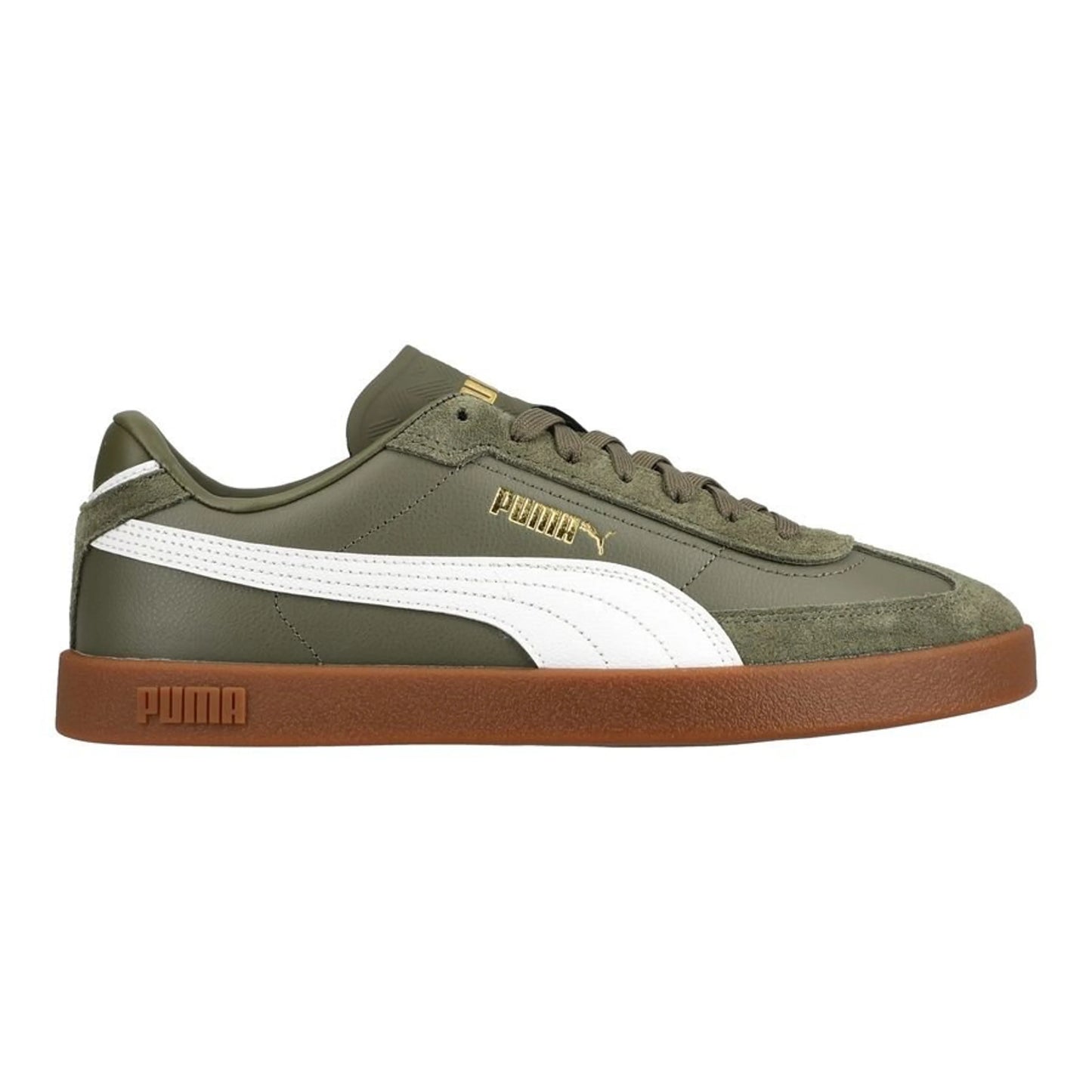 PM Club II Era – Baskets basses rétro en cuir et daim, semelle gum