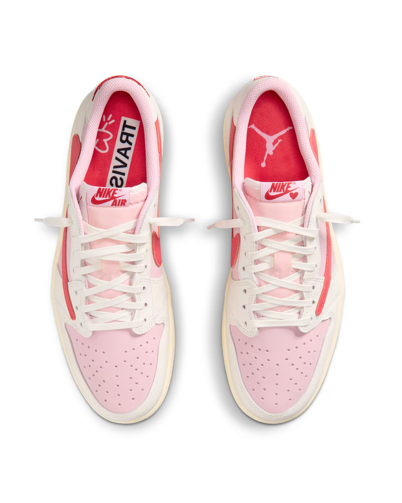 Air Jor 1 Low x Travis Scott "Muslin and Shy Pink" | Édition Limitée 2026