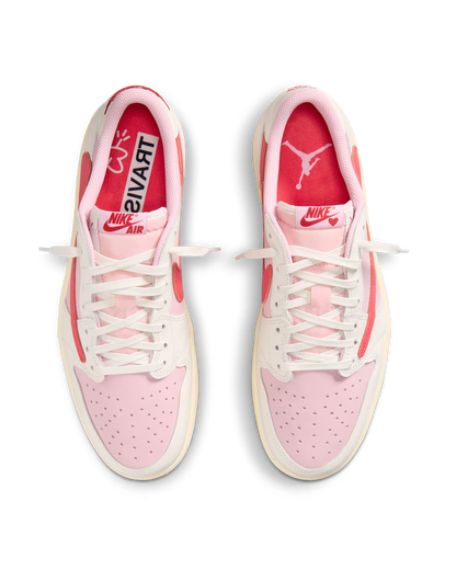 Air Jor 1 Low x Travis Scott "Muslin and Shy Pink" | Édition Limitée 2026