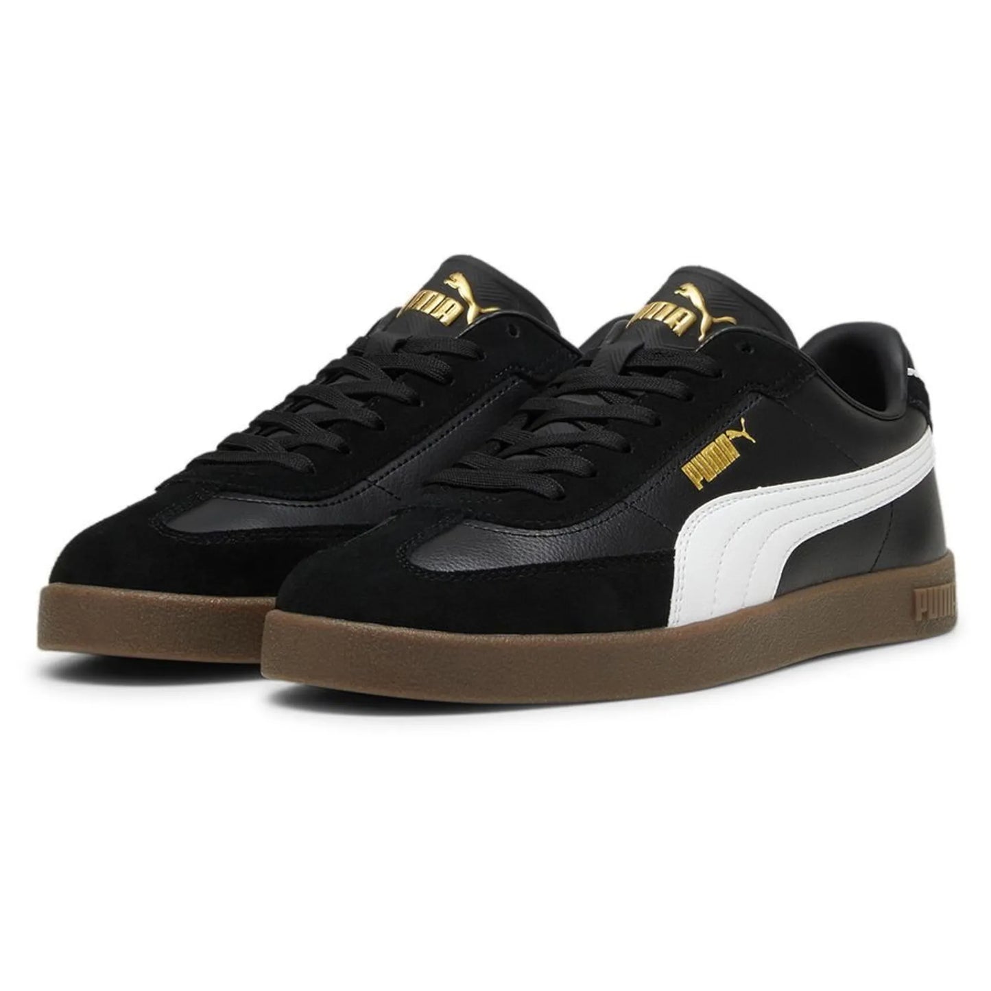 PM Club II Era – Baskets basses rétro en cuir et daim, semelle gum
